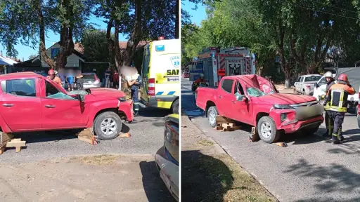 Violento accidente de tránsito deja a una persona lesionada en Los Ángeles