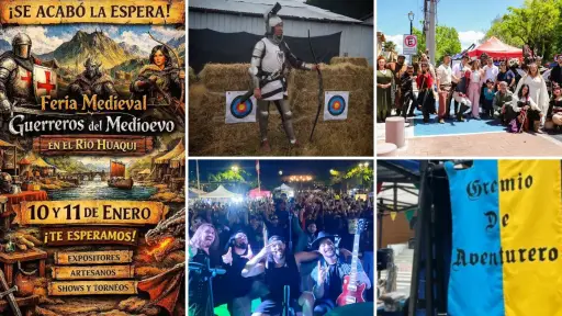 Guerreros del Medioevo: Fiesta medieval llegará a Los Ángeles este 10 y 11 de enero