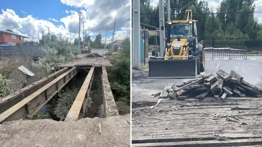 Inician trabajos de reparación en la superestructura del Puente Balmaceda de Yumbel