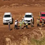 En Mulchén trabajan en la elaboración de cortafuegos, Municipalidad de Mulchén