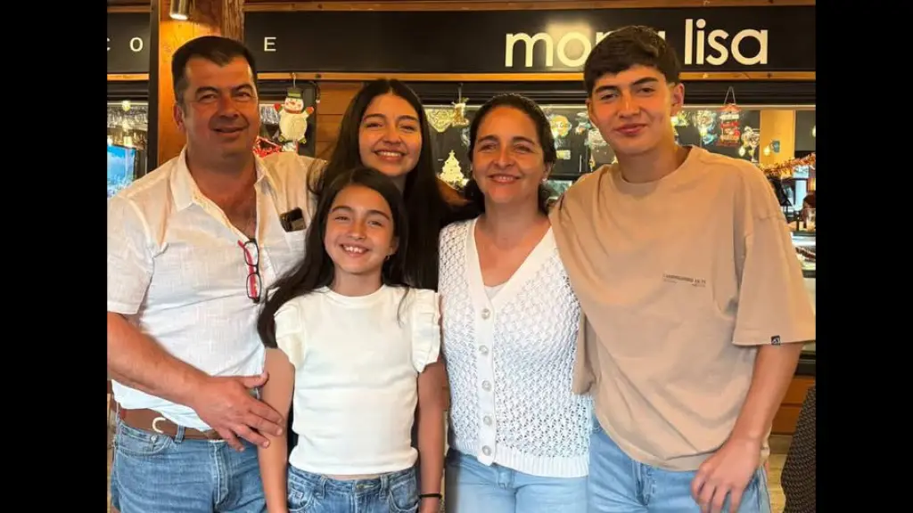 María Emilia y su familia | Cedida