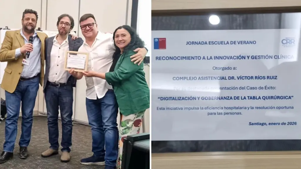 Hospital de Los Ángeles recibe reconocimiento del Ministerio de Salud por innovación y gestión quirúrjica, CADVRR