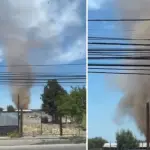 Registran gran tornado en sector nororiente de Los Ángeles, Diario La Tribuna