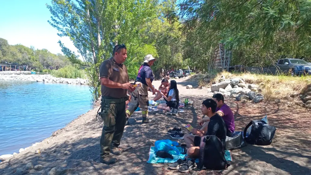 Campaña para prevenir incendios forestales en Antuco, Cedida
