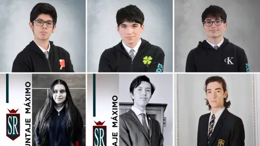 Seis alumnos de la Fundación Juan XXIII logran puntaje máximo en Matemática 1 de la PAES
