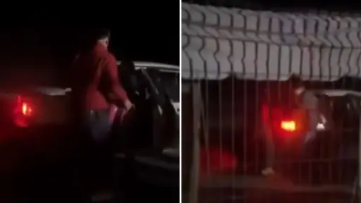 Delincuentes protagonizaron violento asalto a minimarket en Los Ángeles