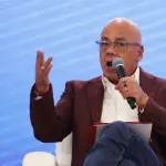 Fotografía de archivo del presidente de la Asamblea Nacional de Venezuela, Jorge Rodríguez,  EFE/ Ronald Peña R
