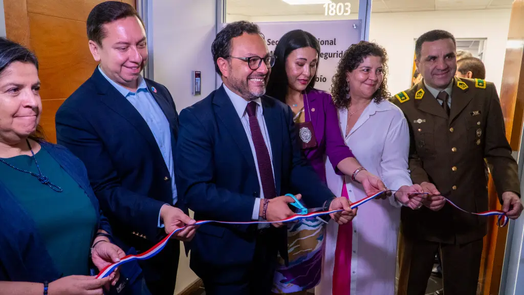 Inauguración de oficinas de la Seremía de Seguridad Pública, DPR Biobío