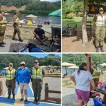 Funcionarios policiales realizaron despliegues en sectores con alta afluencia de visitantes, reforzando medidas de autocuidado ante el aumento del riesgo durante la temporada estival., @CarabBioBio