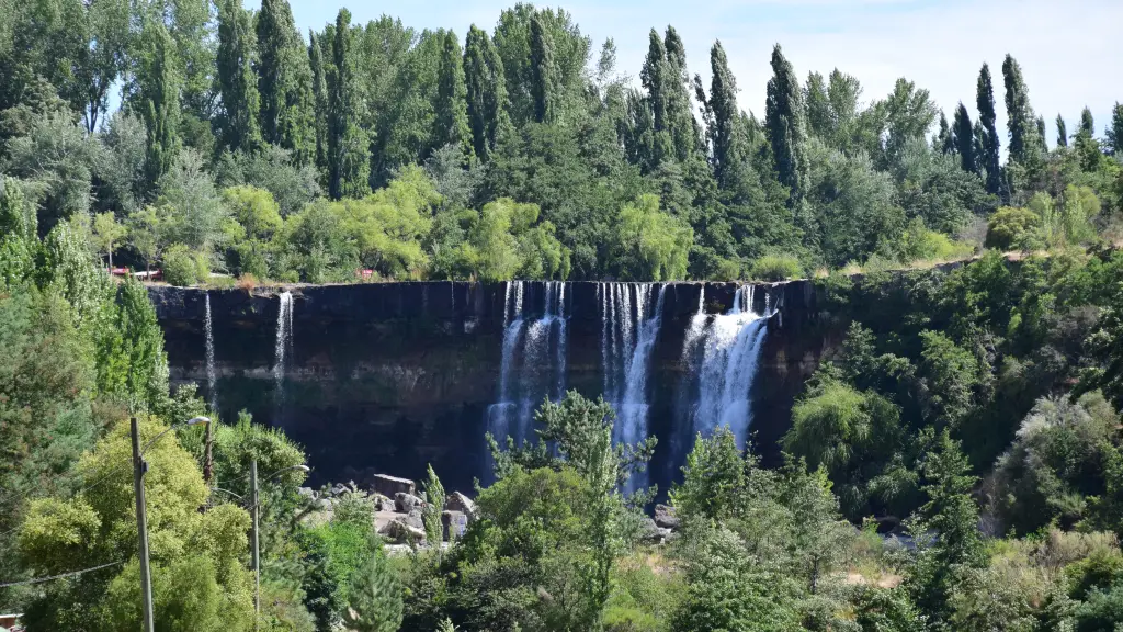 Poca afluencia de público se registra estos días en los Saltos del Laja, La Tribuna