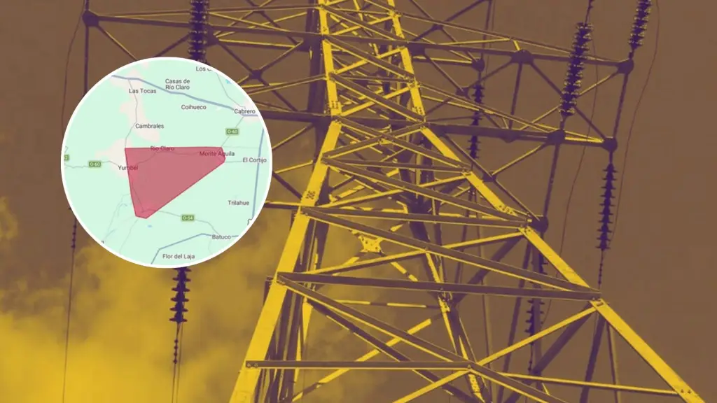 La zona de mayor impacto comprende sectores de Yumbel, Río Claro, Monte Águila y áreas rurales aledañas, tal como se refleja en el perímetro actualmente bajo contingencia., contexto | Frontel 
