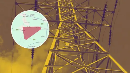 Rayo habría provocado falla en torres de alta tensión entre Yumbel y Cabrero: más de 4 mil clientes sin suministro eléctrico