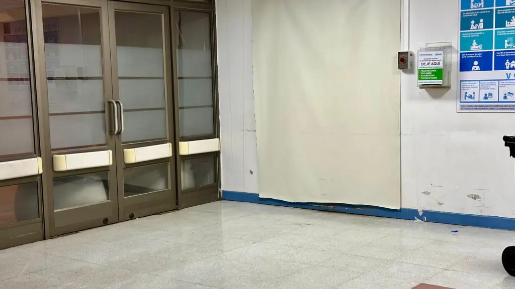 La filtración fue rápidamente solucionada por el establecimiento de salud., CAVRR