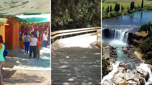 Incendios forestales agudizan baja turística en Saltos del Laja pese a que destino está 100% operativo