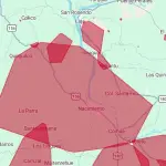 corte de energía en la provincia , Frontel