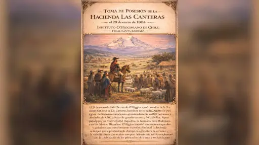 Conmemoran los 222 años de la toma de posesión de la Hacienda San José de Las Canteras