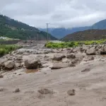 El encargado comunal del área, Jorge Paine, detalló que se produjeron deslizamientos de gaviones en el kilómetro 7,2 de la ruta SRQ-667, específicamente en el sector Vilcuncura., Municipalidad Alto Biobío