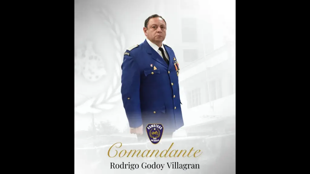 Rodrigo Godoy Villagrán asumió como comandante del Cuerpo de Bomberos de Los Ángeles para el período 2026-2027 tras cuatro décadas vinculado a la institución. , Cedida