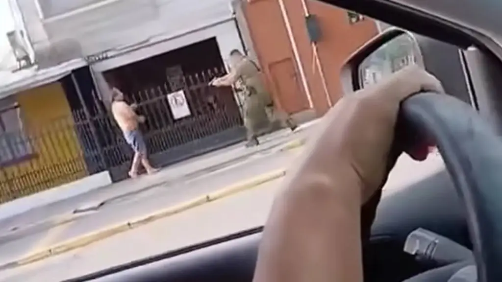 Procedimiento policial en Cabrero, Cedida 