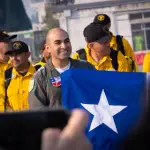 145 brigadistas forestales mexicanos colaboran en el combate de incendios en Biobío, DPR Biobío