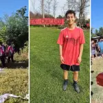 Joven buzo angelino recibe emotivo último adiós de su club de fútbol en Los Ángeles, Club Deportivo Unión Chacaico