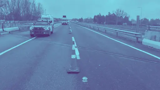 Tres lesionados deja accidente de tránsito en Av. Las Industrias de Los Ángeles