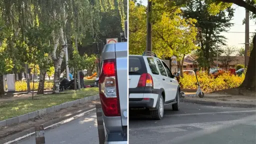 Conductora de scooter eléctrico resulta lesionada tras colisión en sector sur de Los Ángeles