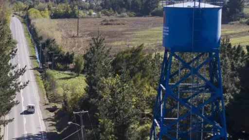 Sistemas de agua potable de Laja logran resistir el paso del fuego y operan con normalidad 