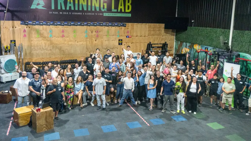 El noveno encuentro de networking de Ecosistema LA contó con exposiciones de kinesiólogos y propietarios de centros deportivos., Cedida