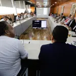 El equipo del GORE se encargará de la elaboración de un plan maestro de reconstrucción con metas claras: todos los niños en el colegio en marzo y todas las personas bajo techo en junio., GORE Biobío