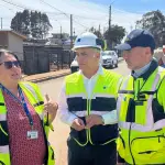 Desde el inicio de la emergencia, se desplegó un operativo especial para garantizar la continuidad del servicio de agua potable y colaborar en las labores de combate de los incendios., cedida