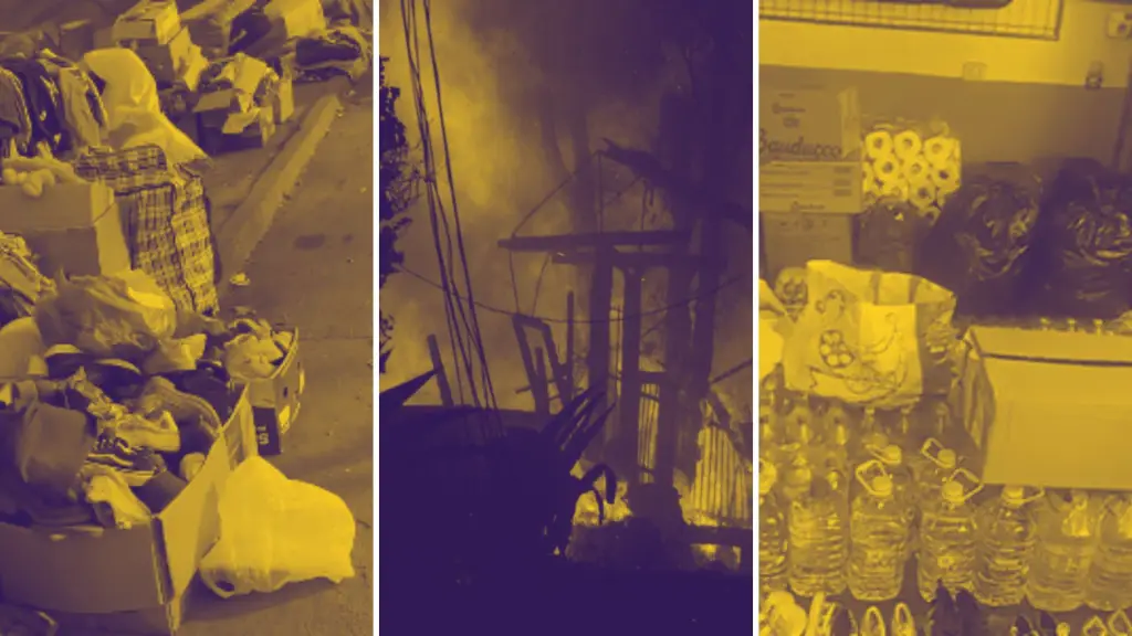 Vecinos de Laja denuncian entrega de insumos en mal estado y acumulación de basura tras incendios, Diario La Tribuna