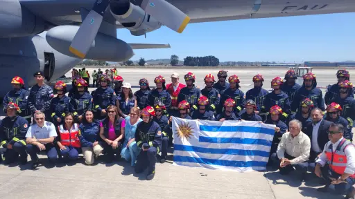 Aduanas colabora con emergencias forestales recibiendo de manera expedita ayudas internacionales