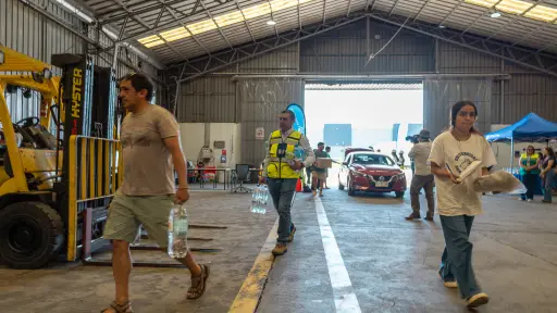 Cuenta con más de 2.700 m2: Biobío habilita Mega Centro de Acopio Regional para canalizar ayuda para damnificados