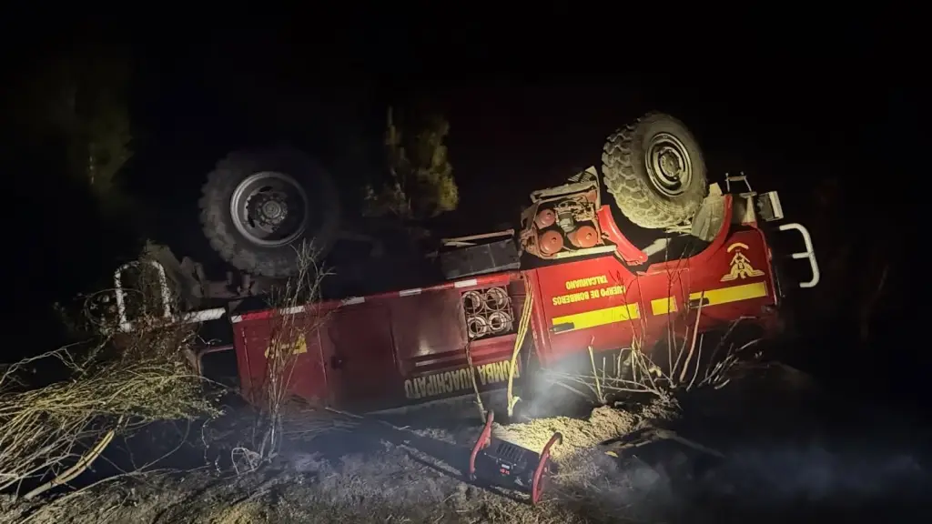 El hecho se registró cuando el carro bomba F-8 se desplazaba por un camino interior., Cedida