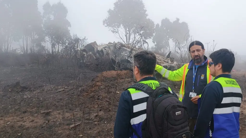 Despliegue de la Autoridad Sanitaria en las zonas afectadas por incendios forestales en el Biobío., Seremi de Salud Biobío