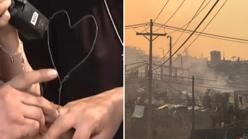 Entre cenizas y escombros: hombre pidió matrimonio con anillo de alambre en Lirquén, Diario La Tribuna