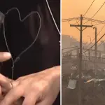 Entre cenizas y escombros: hombre pidió matrimonio con anillo de alambre en Lirquén, Diario La Tribuna