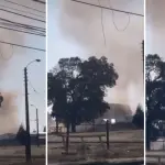 \'Remolino del diablo\' de gran intensidad arrasó con techumbre en sector nororiente de Los Ángeles, Diario La Tribuna