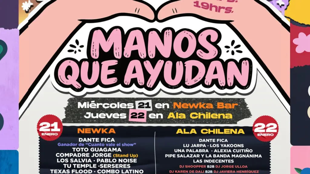 Más de 19 bandas y DJs locales participan en la iniciativa, que busca canalizar ayuda directa a damnificados por la emergencia forestal., Cedida