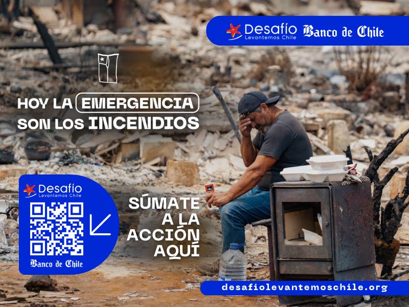 Desafío Levantemos Chile / cedida