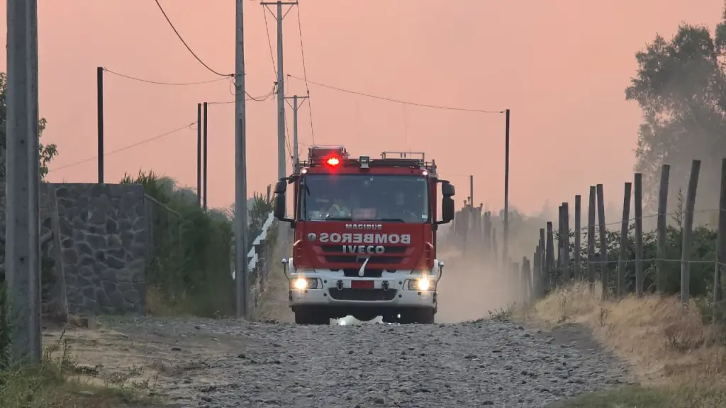 El Cuerpo de Bomberos de Los Ángeles desplegó 118 voluntarios para enfrentar 76 emergencias asociadas a incendios forestales, Cedida