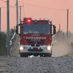 El Cuerpo de Bomberos de Los Ángeles desplegó 118 voluntarios para enfrentar 76 emergencias asociadas a incendios forestales, Cedida