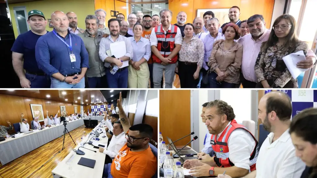 La aprobación del marco presupuestario de más de  mil millones se concretó con respaldo unánime del Consejo Regional del Biobío. , GORE Biobío