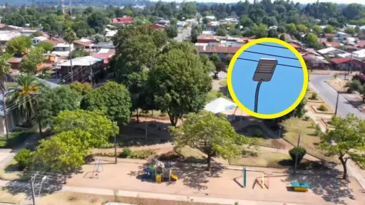 Instalarán 66 luminarias LED en Los Ángeles: proyecto por  millones beneficiará a 13 sectores