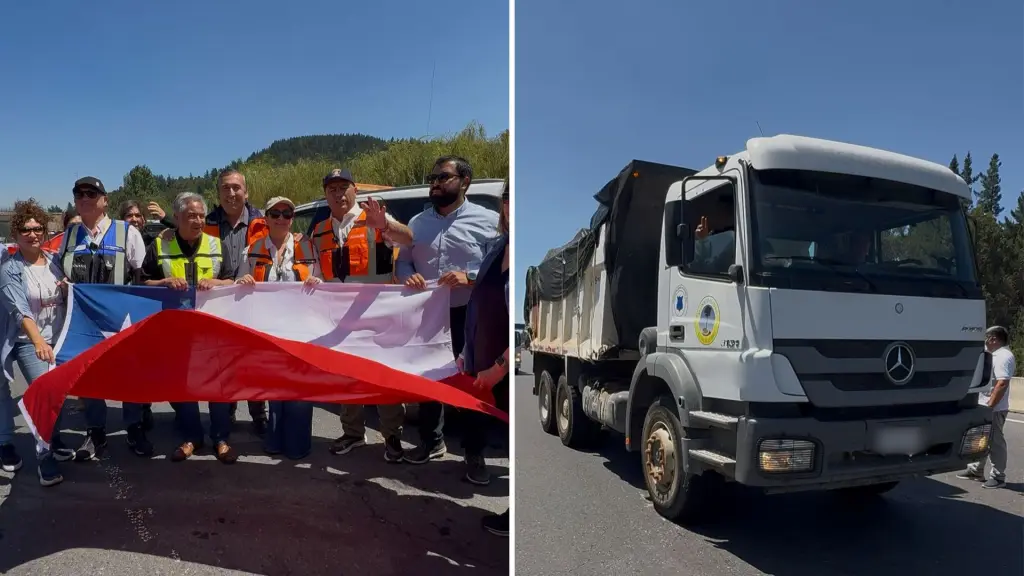 AMCORDI inicia histórica caravana solidaria rumbo a Penco y Tomé, Diario La Tribuna