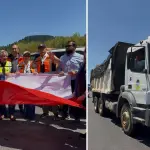 AMCORDI inicia \'histórica\' caravana solidaria rumbo a Penco y Tomé, Diario La Tribuna