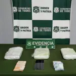 3 adultos fueron detenidos en operativos antidrogas del O.S.7 en la provincia de Biobío, Cedida