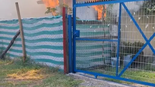 Incendio afectó a vivienda en sector de El Peral en Los Ángeles