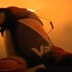 Video muestra a bomberos ayudando a una familia atrapada por el fuego en Laja, Cedida